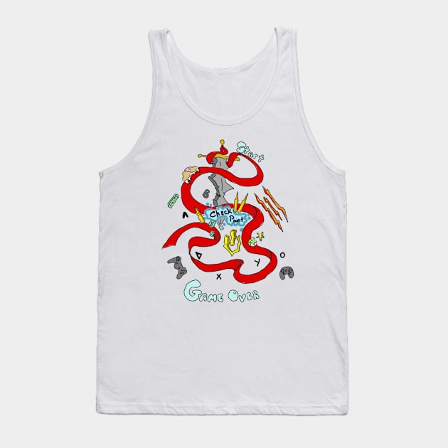 Gamer Tank Top by Make_them_rawr